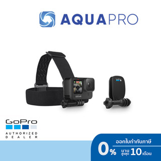 GoPro Head Strap + QuickClip (No Box) สายคาดศีรษะ+ตัวยึด ของโกโปรแท้