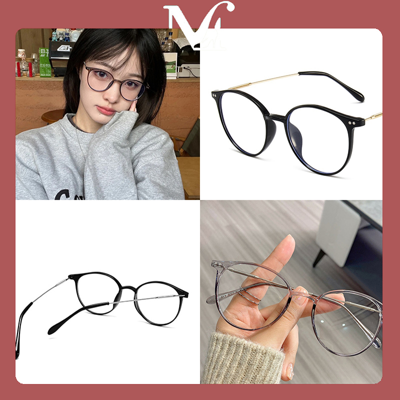 [MOYENNE TH] แว่นตาป้องกันแสงสีฟ้า เลนส์แบน กรอบโลหะน้ำหนักเบา แว่นตาคอมพิวเตอร์ แนวโน้มแฟชั่น จัดส่งจาก TH