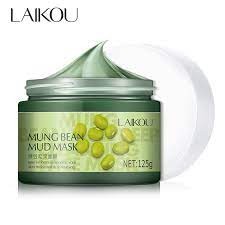 ❤️Love Sale❤️Laikou Mung Bean Mud Mask  มาส์กถั่วเขียวทําความสะอาดผิวหน้า ขนาด 125 g.