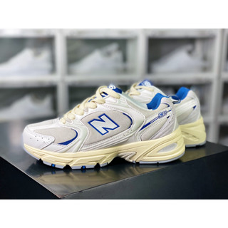 New Balance White and blue （ของแท้ 100 %）👇คลิกสั่งเลยค่ะ