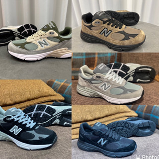 รองเท้าผ้าไป งานเทียบแท้100% authentic New Balance 993 grey sports shoes male36…45