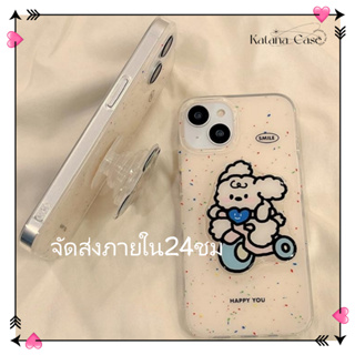 🎐จัดส่งภายใน24ชม🎐เคส for iPhone 11 14 Pro Max Case for iPhone 12 13 ป้องกันการตก การป้องกัน พร้อมขาตั้ง การ์ตูน น่าสนใจ