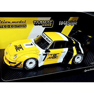 โมเดลรถRWB โมเดลรถPorscheRWB โมเดลรถPorsche 1:18 Porsche911RWB Porsche 911 993 RWB Tarmac work model 1/18 โมเดลรถ