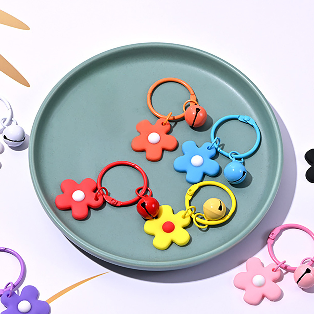 พวงกุญแจ โซ่ไข่ปลาดอกไม้ พวงกุญแจ สไตล์เกาหลี ของชำร่วย พวงกุญแจน่ารัก (ส่งจากกรุงเทพ)