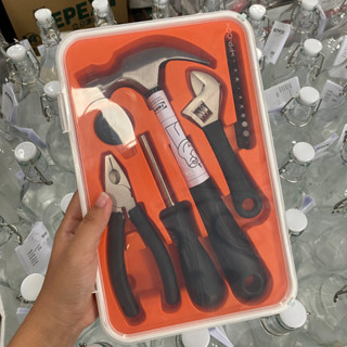 ค้อน คีมหนีบ ชุดเครื่องมือช่าง 17 ชิ้น Tool set FIXA IKEA