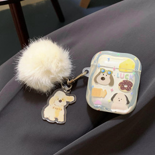 เคสแอร์พอด pro 2 Case Airpod 3 ลูกสุนัข การป้องกันการตก ซิลิโคนนิ่ม Soft Case Airpod 1 2 pro gen4