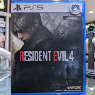 (ภาษาอังกฤษ) มือ2 PS5 Resident Evil 4 Remake แผ่นPS5 เกมPS5 มือสอง (RE4 Remake Biohazard 4)