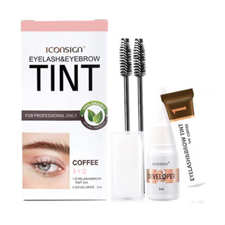 ส่งไว ชุดย้อมสีขนตา ขนคิ้ว Iconsign แท้💯 ทิ้นย้อมขนตา สีย้อมขนตา สีย้อมคิ้ว ที่ย้อมขนตา น้ำยาย้อมขนตา ย้อมคิ้ว ย้อมขนตา