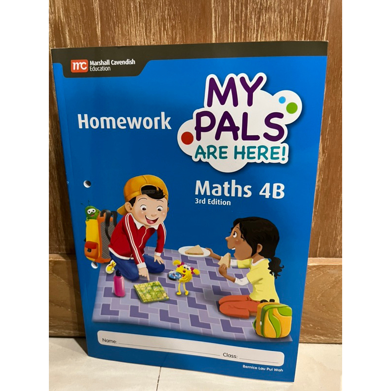 My Pals Are Here Homework Maths 4B