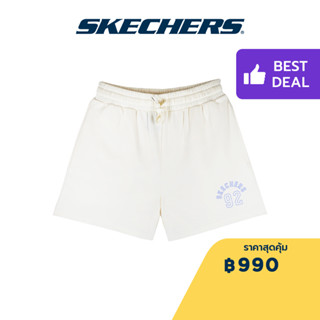 Skechers สเก็ตเชอร์ส กางเกงขาสั้นผู้หญิง Women Knit Shorts - SL223W118-01EP