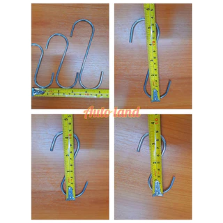 🔥พร้อมส่ง🔥ตะขอ ตัวs ตะขอแขวน ตะขอคุณภาพดี ตะขอแขวนในครัว ตะขอสแตนเลส แข็งแรง ไม่เป็นสนิม ราคา /3 ชิ้น สินค้าในไทย