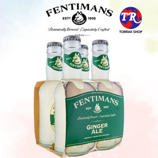 (Pack 4) Fentimans Ginger Ale เฟนติแมนส์ จินเจอร์ เอล 200 ml