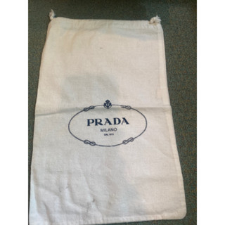 ถุงผ้า PRADA ของแท้มือสอง 21*32cm