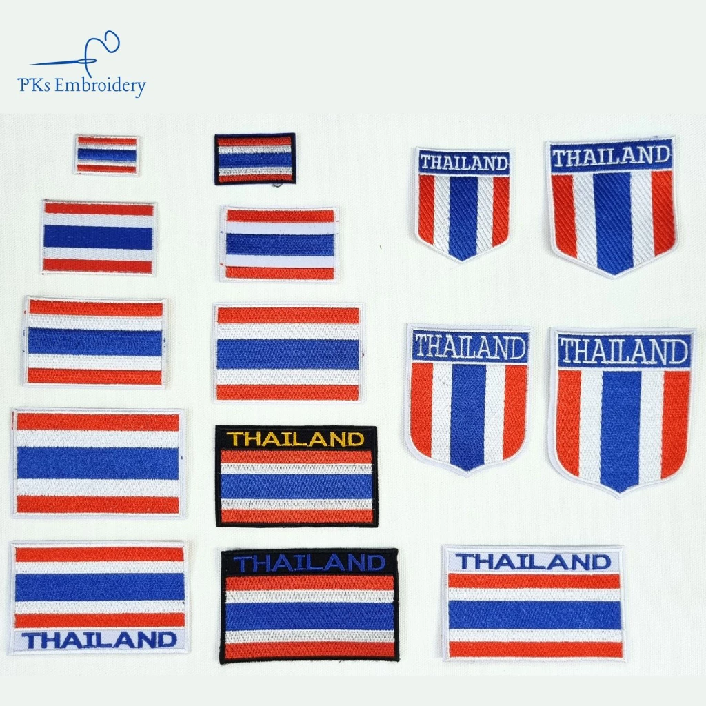 อาร์ม ธงชาติ ธงชาติรูปโล่ Thailand Royal Thai Army ติดตีนตุ๊กแกได้ - FLAG