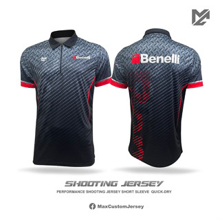 Max Custom Jersey เสื้อยิงปืนbenelli