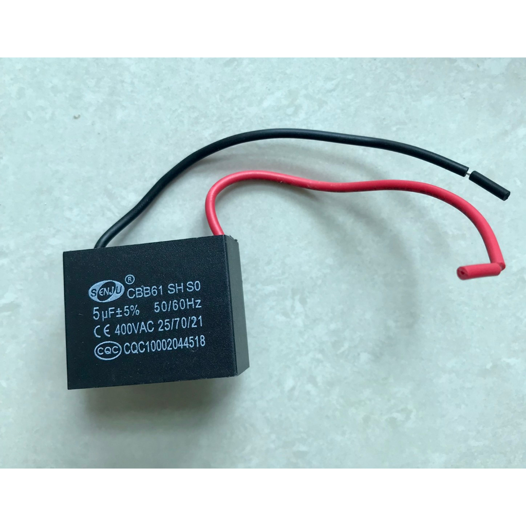 CBB61 5UF 400V ขาแบบสาย