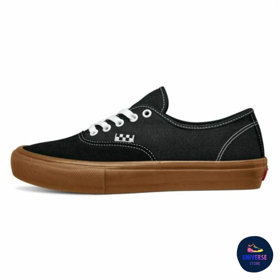 [ของแท้ ส่งไว จากไทย] VANS SKATE AUTHENTIC - RAVEN/GUM