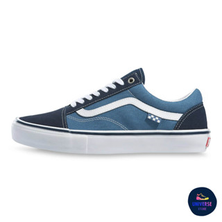 [ของแท้ ส่งฟรี จากไทย] VANS SKATE OLD SKOOL - NAVY/WHITE