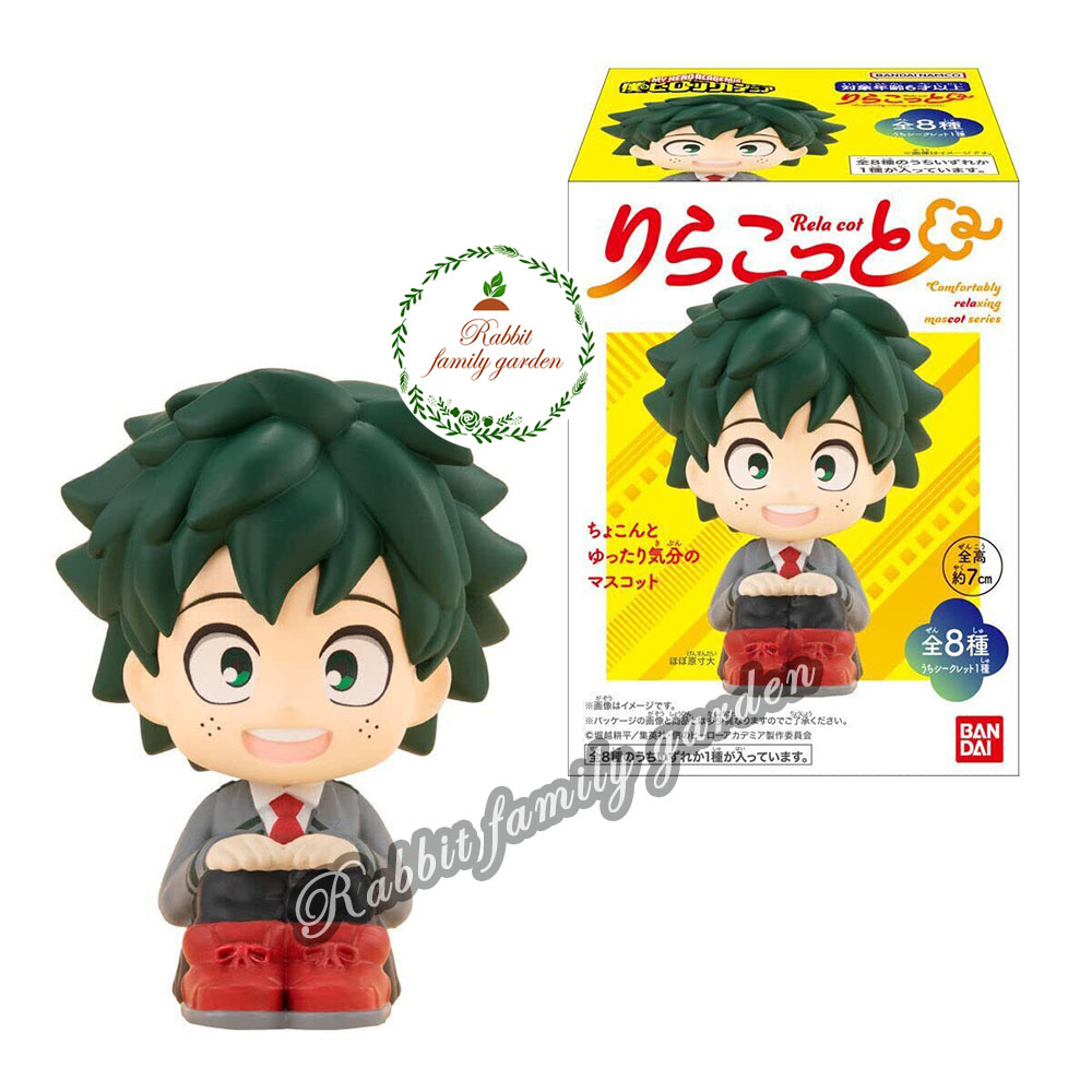 👊 พร้อมส่ง 👊 [เลือกแบบได้] Bandai Candy Toys Relacotte My Hero Academia มายฮีโร่ อคาเดเมีย แท้ มือ 1