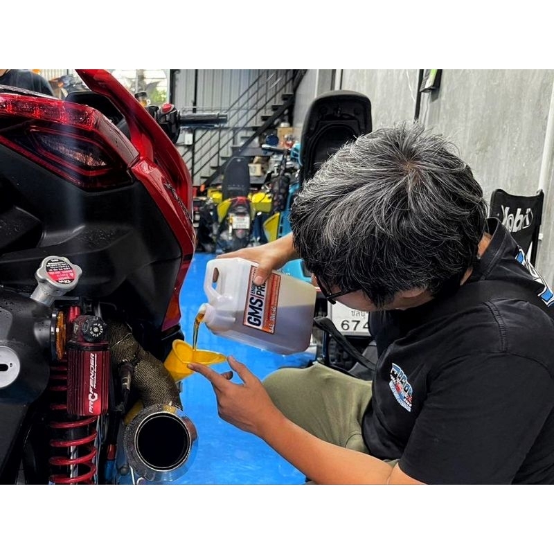 ฟลัชชิงออยล์ GMS Engine Klean Prime 10W-60