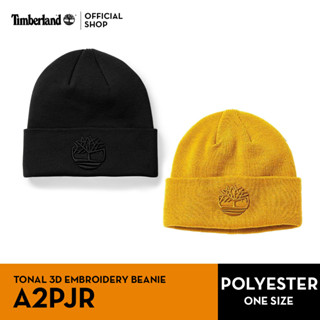 Timberland TONAL 3D EMBROIDERY BEANIE หมวกไหมพรม (A2PJR)