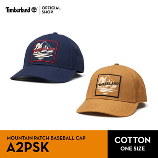 Timberland MOUNTAIN PATCH BASEBALL CAP หมวกแก๊ป (A2PSK)