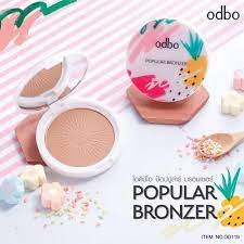 ❤️Love Sale❤️โอดีบีโอ ป๊อปปูล่าร์ บรอนเซอร์ เนื้อฝุ่น 10g OD119 odbo Popular Bronzer No.01