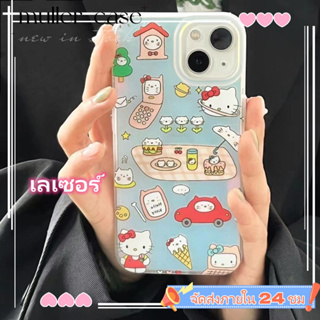 📦จัดส่งภายใน 24 ชม📦เคสไอโฟน 11 14 Pro Max น่ารัก การ์ตูน คิตตี้ เคสแข็ง ป้องกันการตก เคส iphone12 13 Pro Case for iPhone