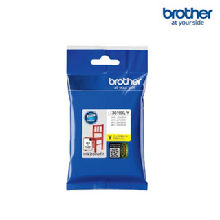 BROTHER LC-3619XL Y (เหลือง) ขนาด XL ตลับหมึกแท้ 100% สำหรับ Printer Brother