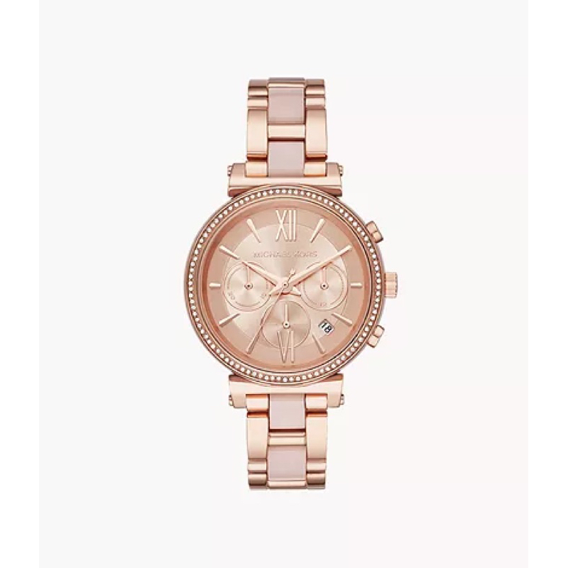 นาฬิกา Michael Kors Women's Sofie Rose Gold-Tone Watch รุ่น MK6560