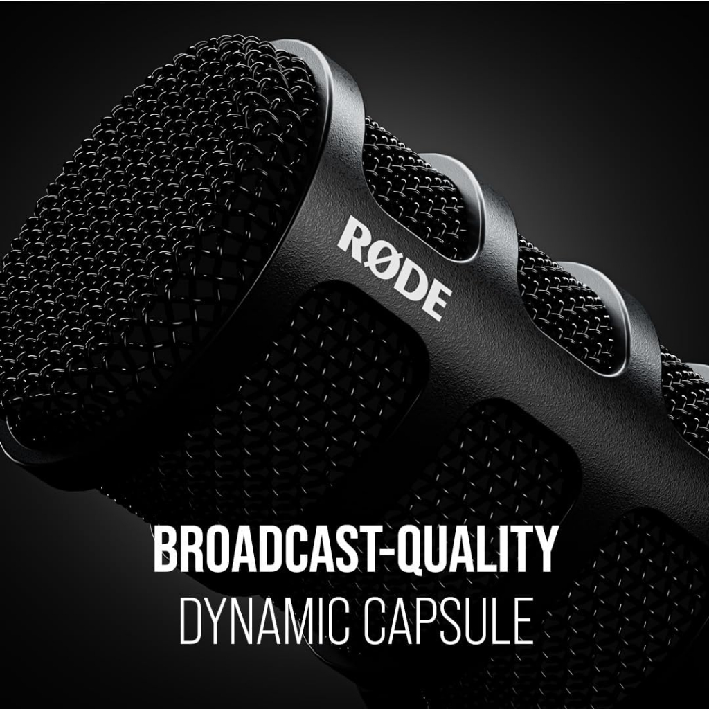 [กรุงเทพฯ ด่วน 1 ชั่วโมง] RODE PodMic USB | Versatile Dynamic Broadcast Microphone (ประกันศูนย์)