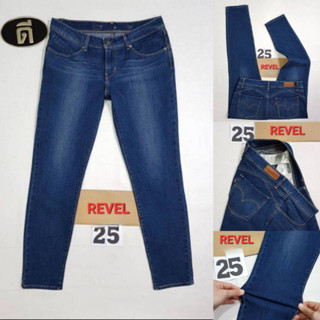 25.L_EVIi REVEL MID RISE SKINNY 0000 เอววัดจริง 27 , 28