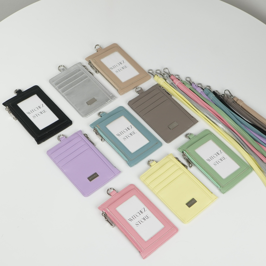 WITCHEZ MYLA(ไมลา)CARD HOLDERกระเป๋าใส่บัตร การ์ดใส่บัตรพนักงาน มีช่องรูป