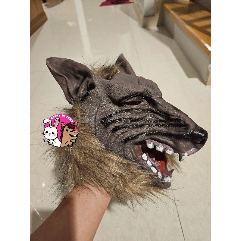 [พร้อมส่ง] หน้ากากแฟนซี หน้ากากหมาป่า Fancy wolf mask