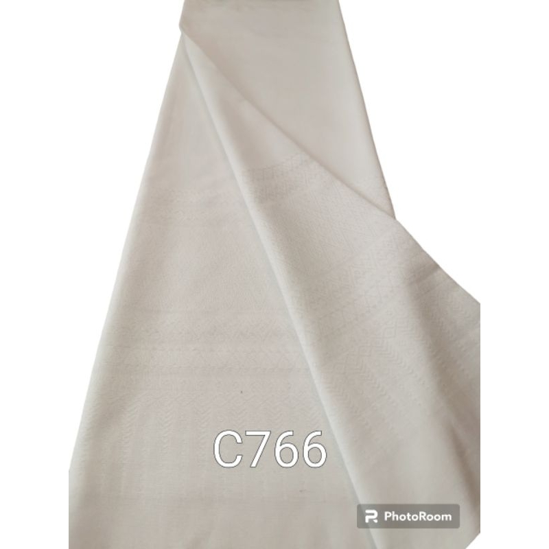 ผ้าฝ้าย​ ดอกพิกุล ทอลายเชิง ผ้าถุง​ ทอมือ​ ซิ่น​ cotton
