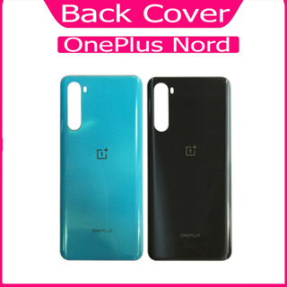 ใหม่ ฝาหลัง For Oneplus Nord 5G AC2001 AC2003 ฝาหลัง 1+nordBack Cover Battery Glass