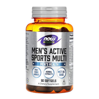 🇺🇸 Now Foods Sports, Mens Active Sports Multi, 90 Softgels