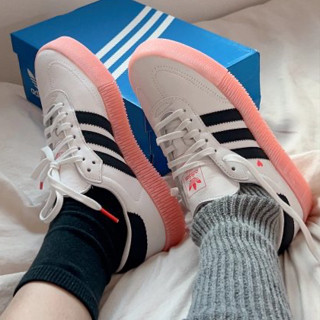 🇰🇷(W) Adidas Sambarose White Pink  EF4965 -พรีออเดอร์ - preorderoppa