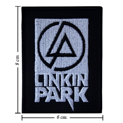 Linkin Park อาร์มปัก ตัวรีดติดเสื้อ ลิงคินพาร์ก อาร์มรีดติดเสื้อ Music Band อาร์มโลโก้วงดนตรี