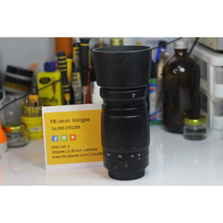 เลนส์ซูม แคนนอน Tamron AF Tele-Macro 100-300mm F5.0-6.3 พร้อมฮูดแท้ มีภาพตัวอย่าง