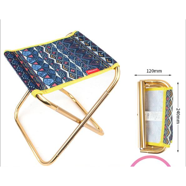 เก้าอี้พับแคมปิ้ง CLS กลางแจ้ง  แบบพกพาสะดวก ขาอลูมิเนียม 7075 รับน้ำหนัก80kg