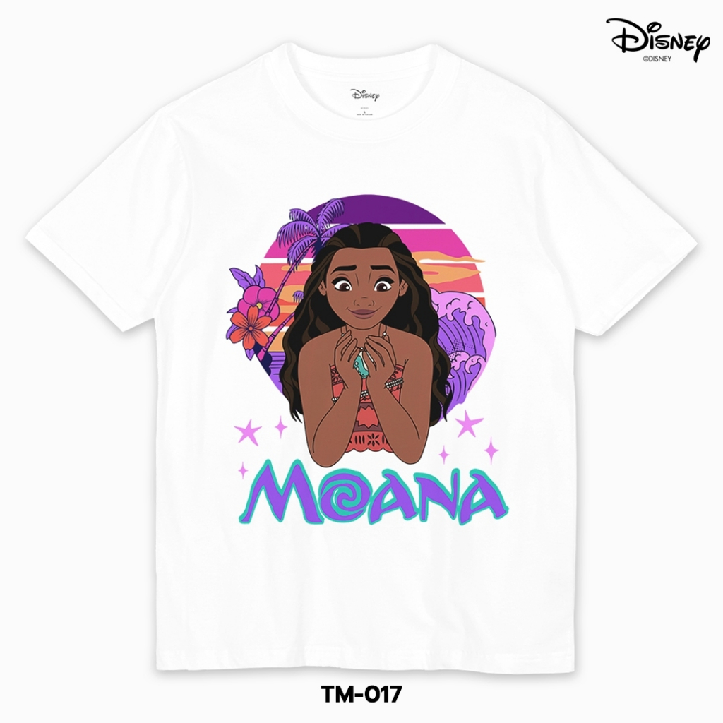 Power 7 Shop เสื้อยืดการ์ตูน "Moana" คอลเลคชั่น "Disney Classics" (TM-017)