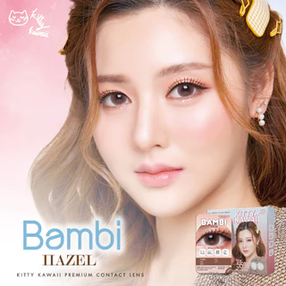 Kitty Kawaii Contact Lens : Bambi Hazel (Blister pack) - คอนแทคเลนส์รายเดือน เลนส์แบบ พสจีน