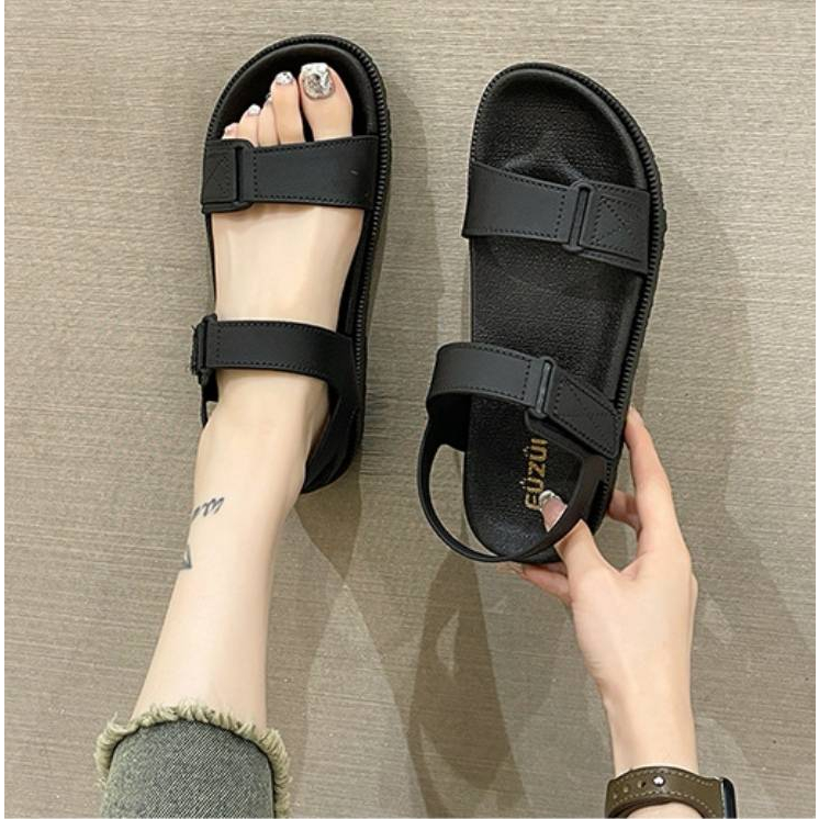 รองเท้าแตะรัดส้น วัสดุยาง รองเท้าแฟชั่นผู้หญิง สินค้าพร้อมส่ง รุ่น2069