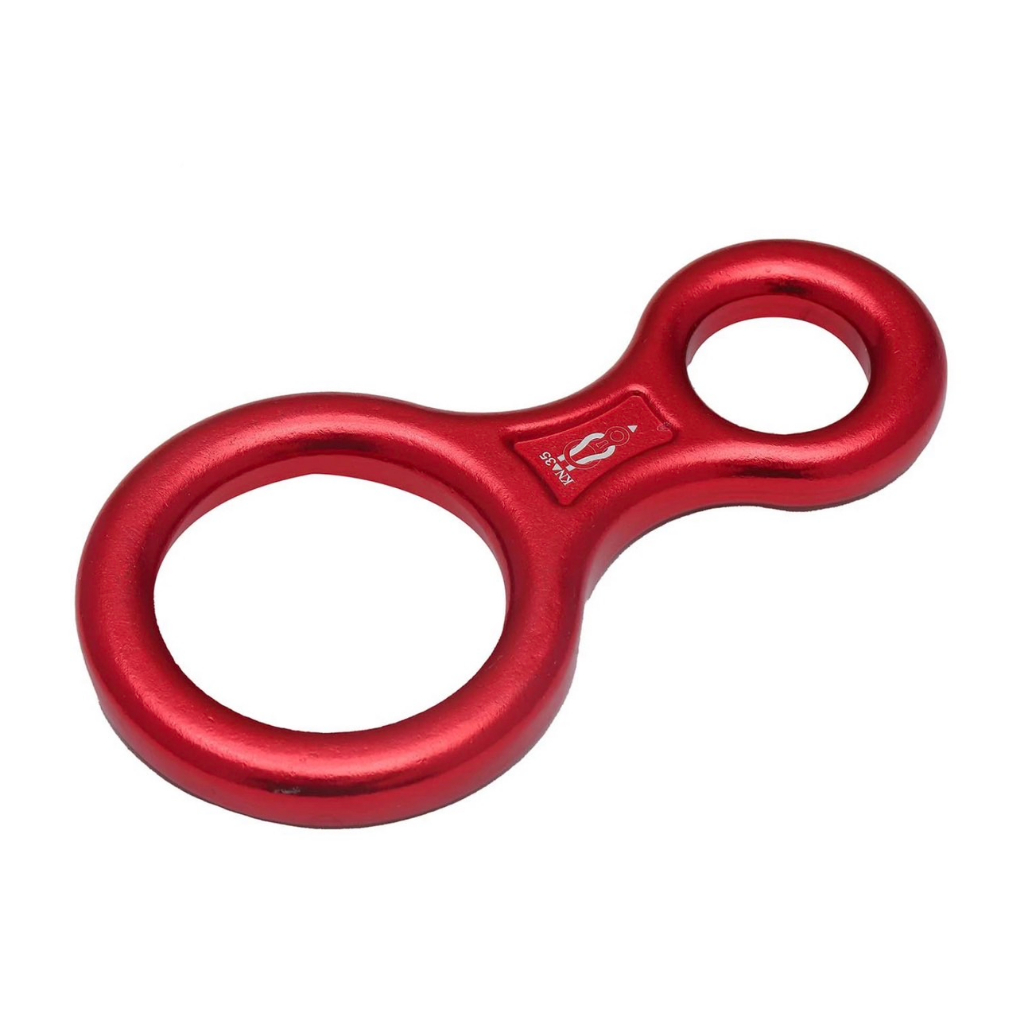 ห่วงโรยตัว เลข 8 รับน้ำหนักได้ 35kn หรือ 3500 กิโลกรัม