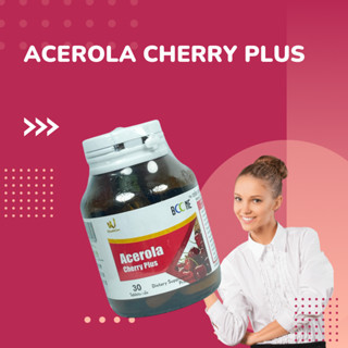 Boone Acerola Cherry Plus Vitamin C บูน บูเน่ วิตามอนซี อะเซโรลา เซอร์รี่ พลัส สารสกัด ทับทิม เมล็ดองุ่น ขนาด 30 เม็ด