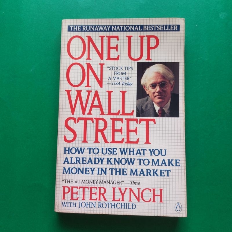 หนังสือภาษาอังกฤษ เหนือกว่าวอลสตรีท : One Up On Wall Street ฝึกภาษาอังกฤษด้วยการอ่านหนังสือการลงทุนห