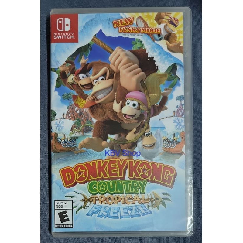 (ทักแชทรับโค๊ด)(มือ 2 พร้อมส่ง)Nintendo Switch : Donkey Kong Tropical Freeze มือสอง