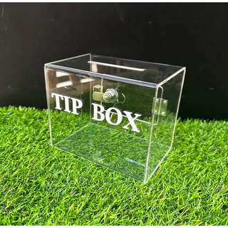 🔥🔥กล่อง TIP BOX กล่องใส่เงิน 15*12*10ซม