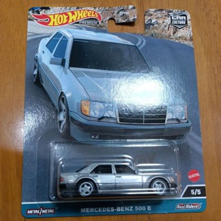 Hotwheels 1/64 Mercedes Benz 500 e Sliver ล้อยาง